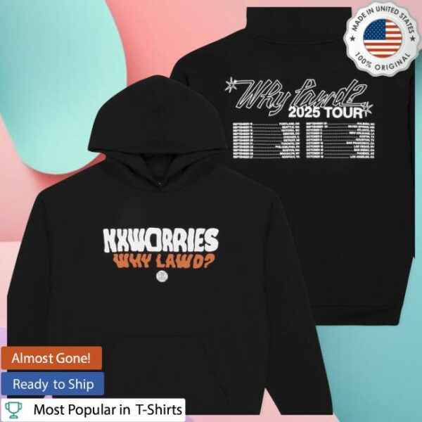 Anderson Paak Store Merch Why Lawd Tour Hoodie