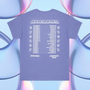 Anderson Paak Store Merch Why Lawd Dateback Tee