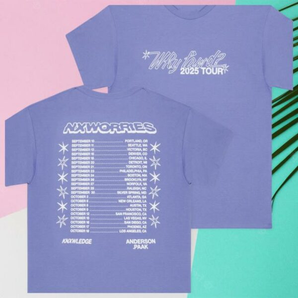 Anderson Paak Store Merch Why Lawd Dateback Tee