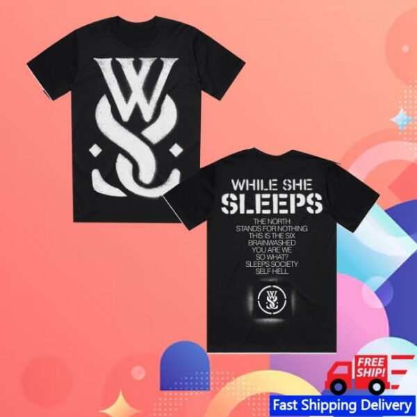 While She Sleeps Merch Store Discog Emblem T-Shirt