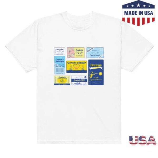 Gorton’s Store Merch Shrimp Boxes T-Shirt