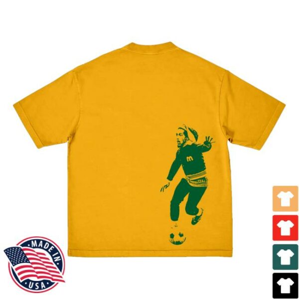 Bob Marley Merch Store Marley Futbol T-Shirt