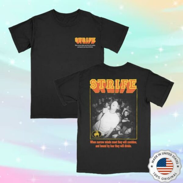 War Records Store Merch Strife Narrow Minds Shirt