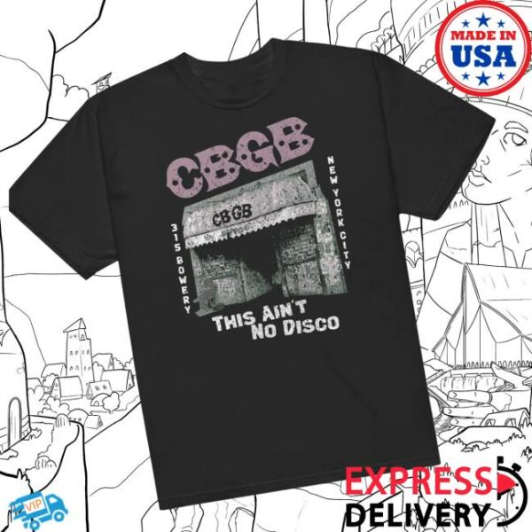 Cbgb Store Merch This Ain’t No Disco Vintage Tee