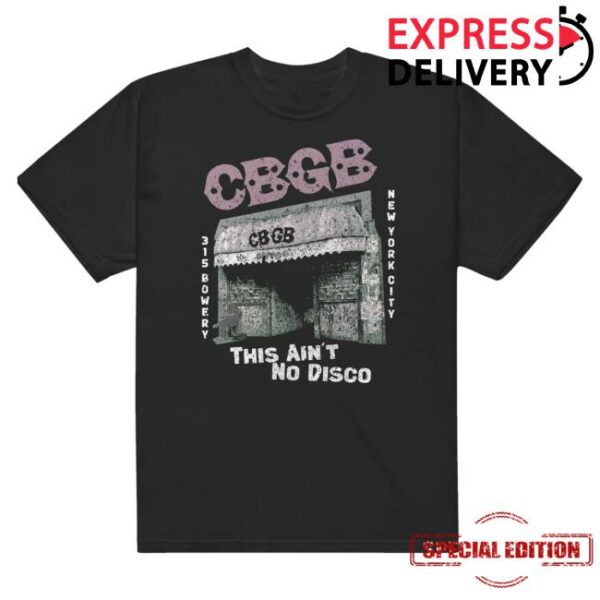 Cbgb Store Merch This Ain’t No Disco Vintage Tee