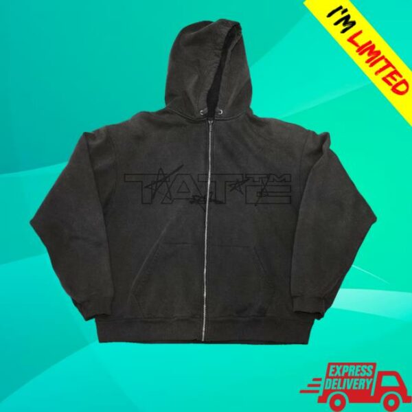 Tate Mcrae Merch Store Tate Stars Zip Up Hoodie