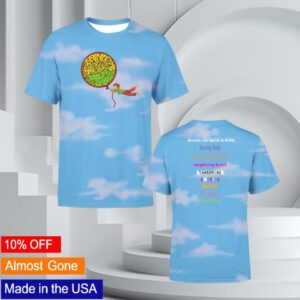 Prince Store Merch Around The World In A Day Balloon Boy T-Shirt Cloud