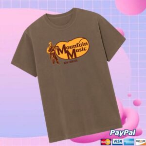 New Frontier Brand Store Merch Mountain Music Tee