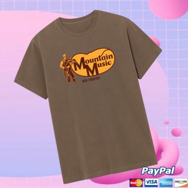 New Frontier Brand Store Merch Mountain Music Tee