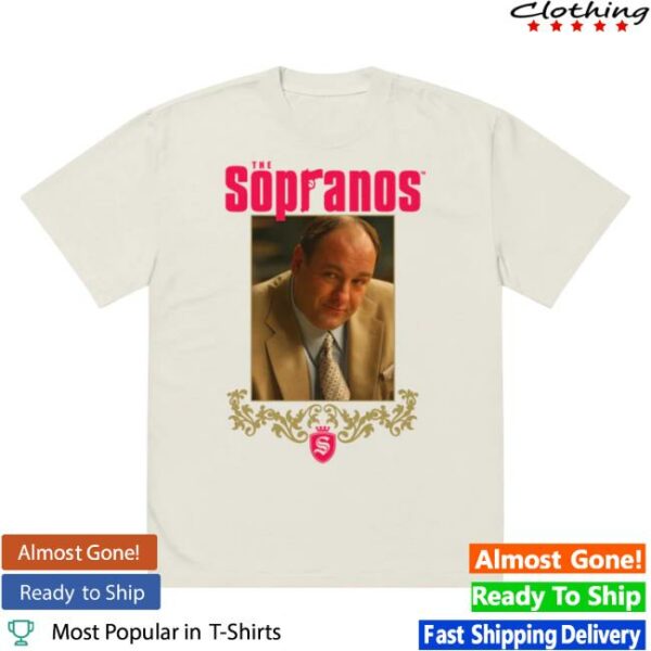 Hbo Store Merch The Sopranos Tony Oversized T-Shirt