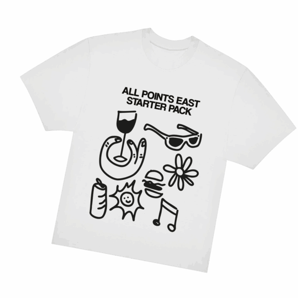 All Points East Festival Store Merch Starter Pack T-Shirt