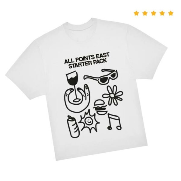 All Points East Festival Store Merch Starter Pack T-Shirt