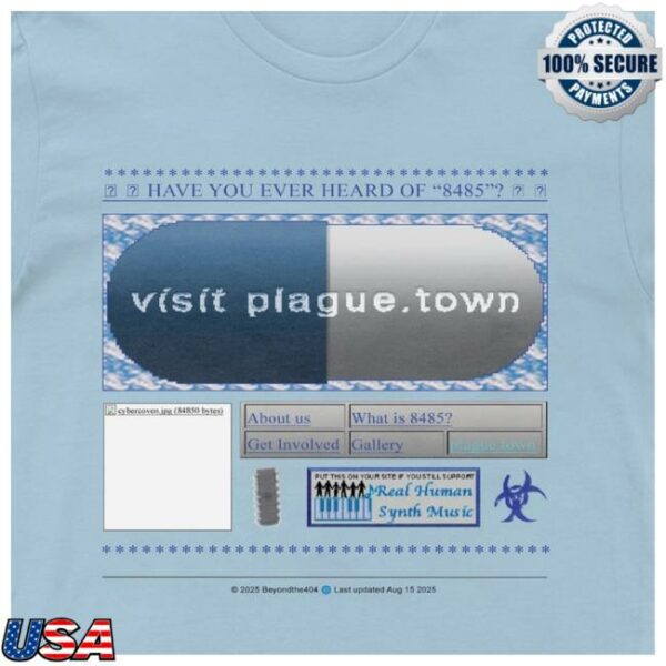 Diggers Factory Store Merch PlagueTown Light Blue T-Shirt
