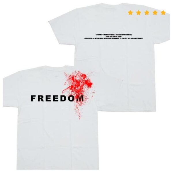 Section 8 Official Store Merch Freedom White Shirt