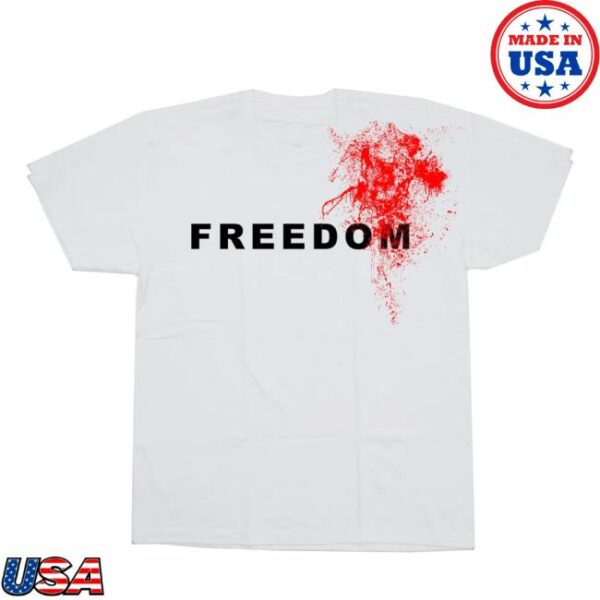Section 8 Official Store Merch Freedom White Shirt