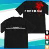 Section 8 Official Store Merch Freedom White Shirt