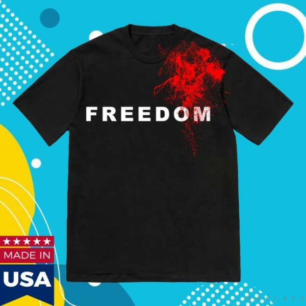 Section 8 Official Store Merch Freedom Black Shirt
