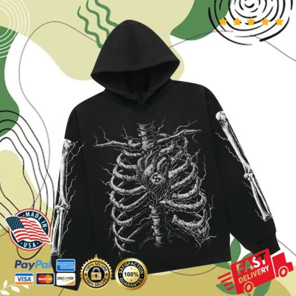 Section 8 Official Store Merch Dead Inside Black Hoodie
