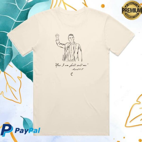 Official Tpusa Merch Store Charlie Kirk Send Me Tee