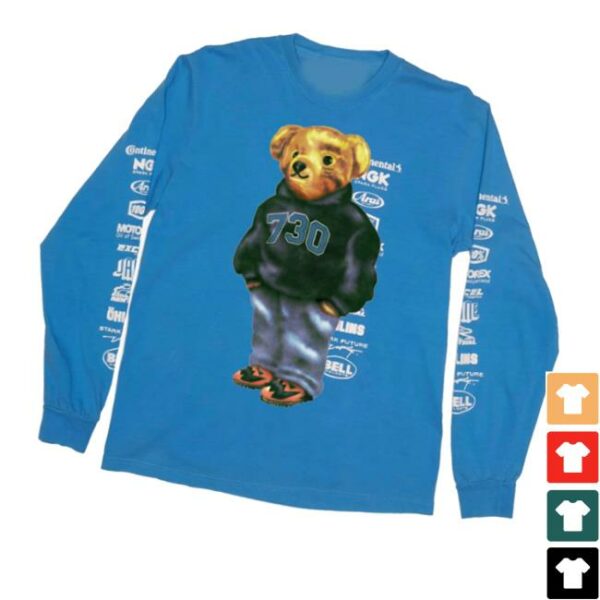 Asspizza Merch Store 730 Bear Revived Long Sleeve Shirt