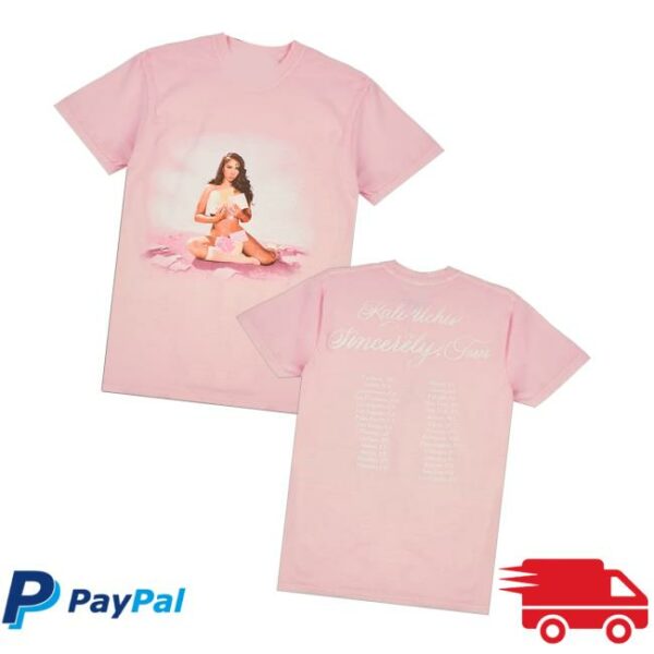 Kali Uchis Shop Merch Sincerely Tour Pink Date Back Tee