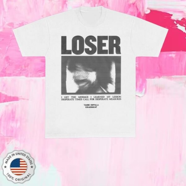 Tame Impala Store Merch Deadbeat Loser T-Shirt