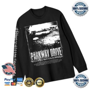 Flagship Apparel Store Merch Parkway Drive Killing With A Smile Longsleeve T-Shirt