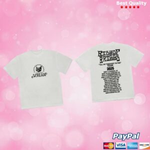 Bishop Briggs Store Merch Scream Date Back Tee