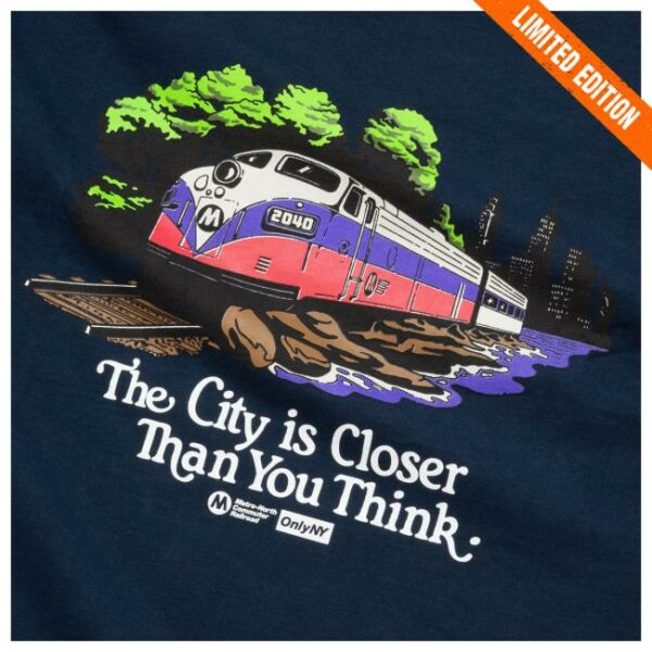 Onlyny Store Merch Metro-North Hudson Line T-Shirt