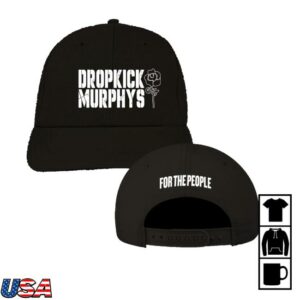 Dropkick Murphys Store Merch For The People Logo Snapback Hat