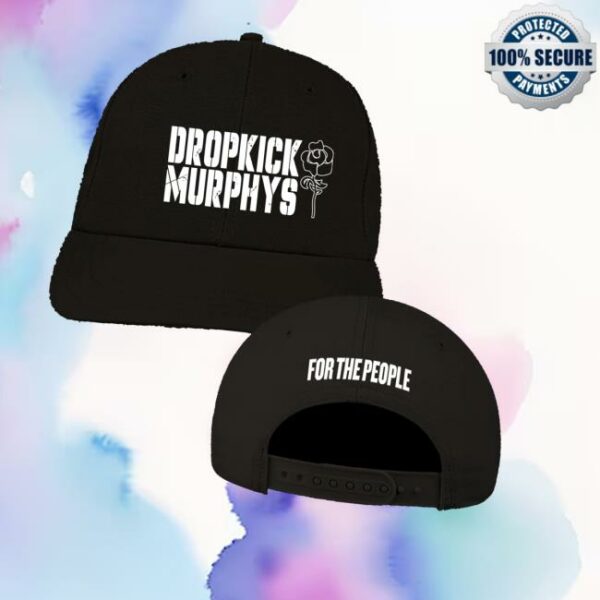 Dropkick Murphys Store Merch For The People Logo Snapback Hat