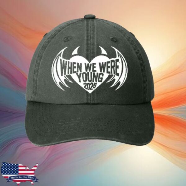 When We Were Young Festival Merch Store Winged Heart Dad Hat
