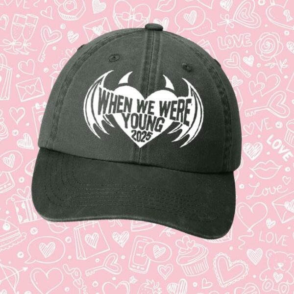 When We Were Young Festival Merch Store Winged Heart Dad Hat