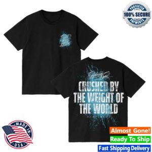 Parkway Drive Rock Merch Store Deep Blue Crushed T-Shirt