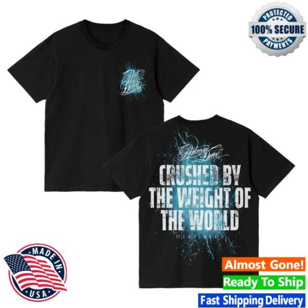 Parkway Drive Rock Merch Store Deep Blue Crushed T-Shirt