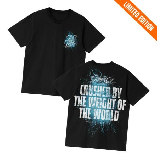 Parkway Drive Rock Merch Store Deep Blue Crushed T-Shirt