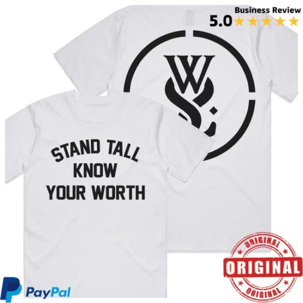 Whileshesleeps Store Merch Know Your Worth T-Shirt