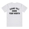 kenny whileshesleeps store merch know your worth t shirt