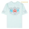 Four Amsterdam Merch Store Casablanca Blades Printed Oversized T-Shirt In Black