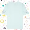 kenny Four Amsterdam Merch Store Casablanca Blades Printed Oversized T Shirt In Pale Bluea