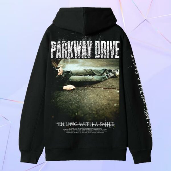 Parkway Drive Rock Merch Store Killing With A Smile Pullover Hoodie