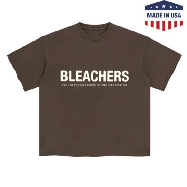 Bleachers Music Store Merch Sotc 2025 Brown T-Shirt