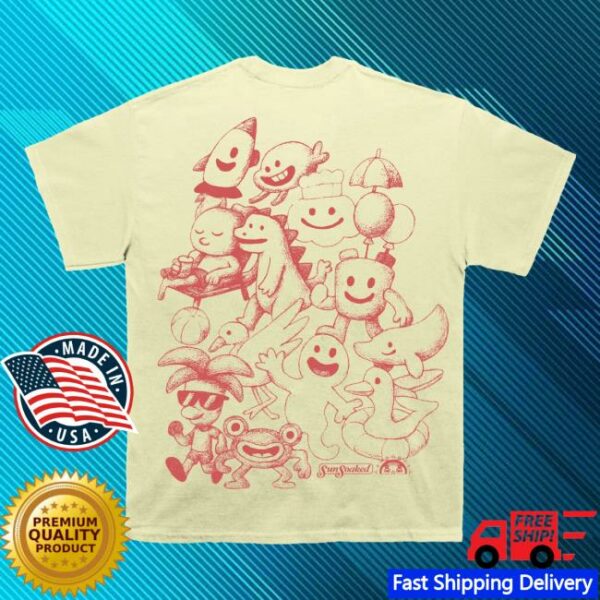 Shop Kaskade Store Merch Sunsoaked Character Sketch Tee