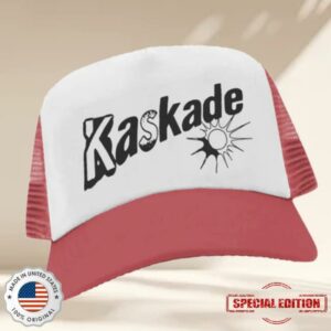 Shop Kaskade Store Merch Sunsoaked Red Trucker Hat