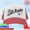 kenny shop kaskade store merch sunsoaked red trucker hat