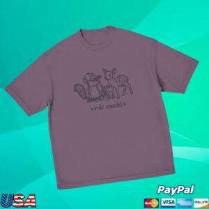 Hey Role Model Store Merch Plum Tour Tee