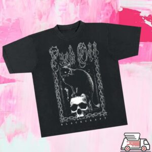 Blackcraftcult Store Merch F Off Black Cat T-Shirt