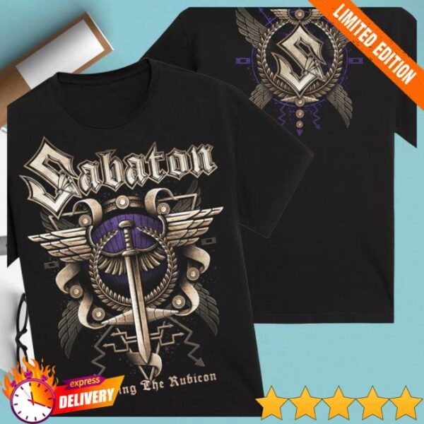 Sabaton Store Merch Crossing The Rubicon T-Shirt