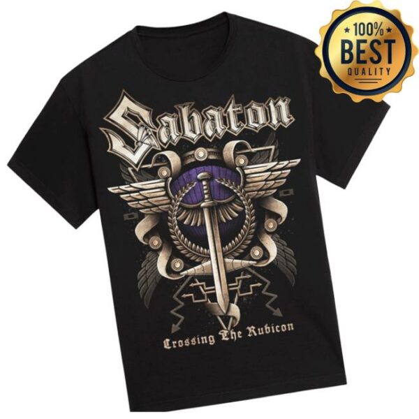 Sabaton Store Merch Crossing The Rubicon T-Shirt