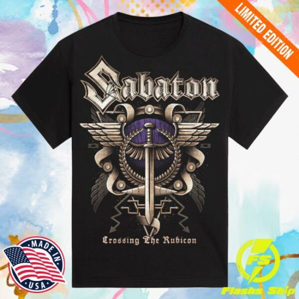 Sabaton Store Merch Crossing The Rubicon T-Shirt